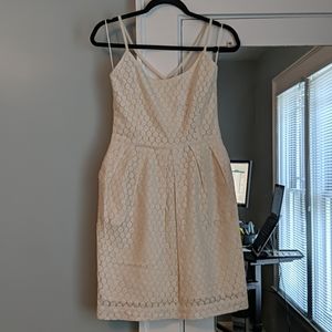 Mango white dress